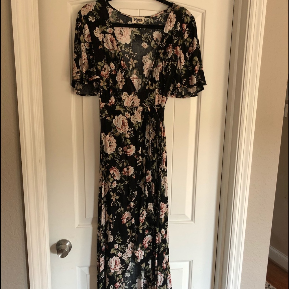 Show me your MuMu wrap dress